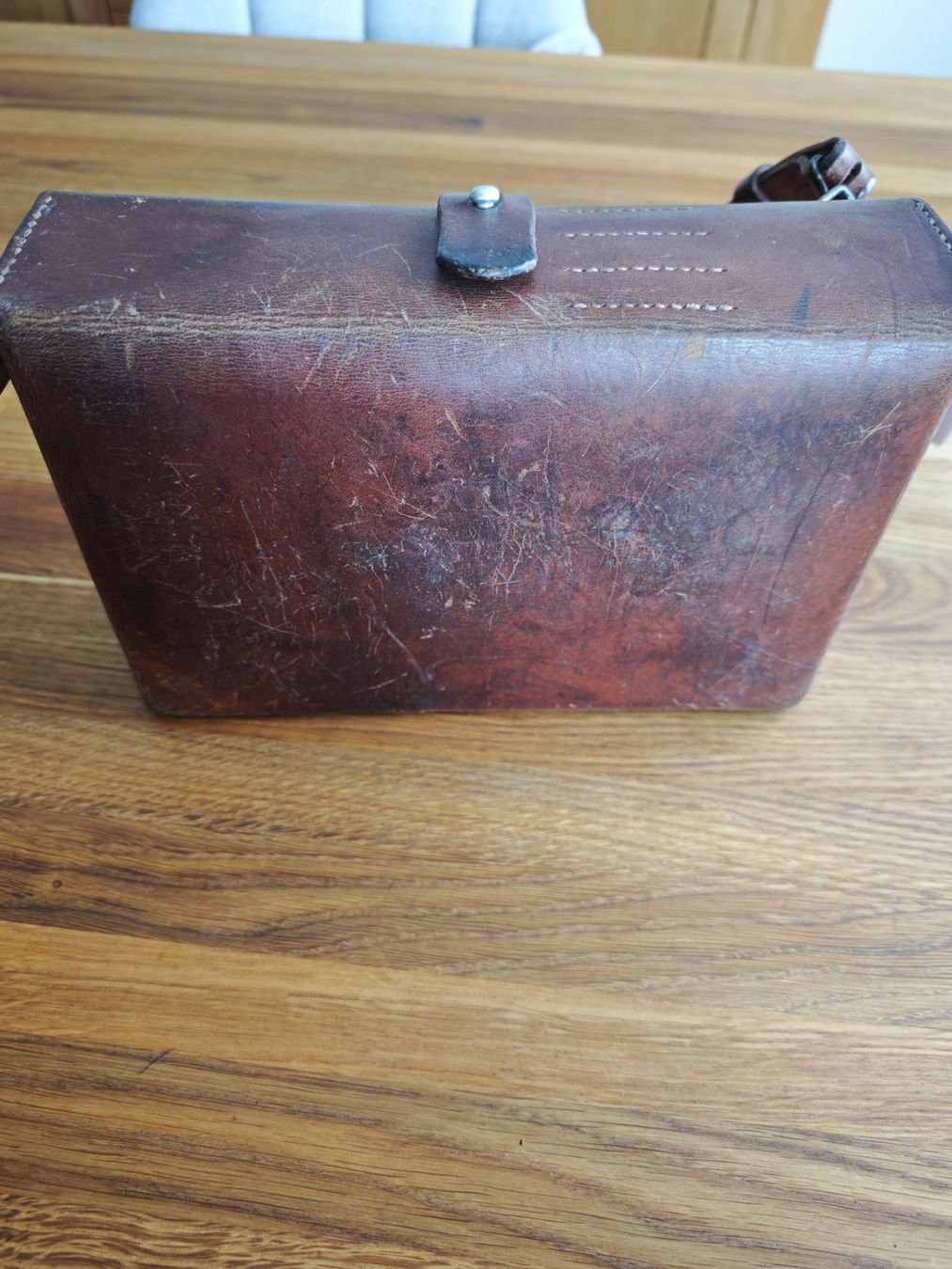 Armée suisse Sacs: Original Schweizer Militärtasche aus Leder, E.Brand 65 – D'occasion à Gunzgen par 0Aurin0 3