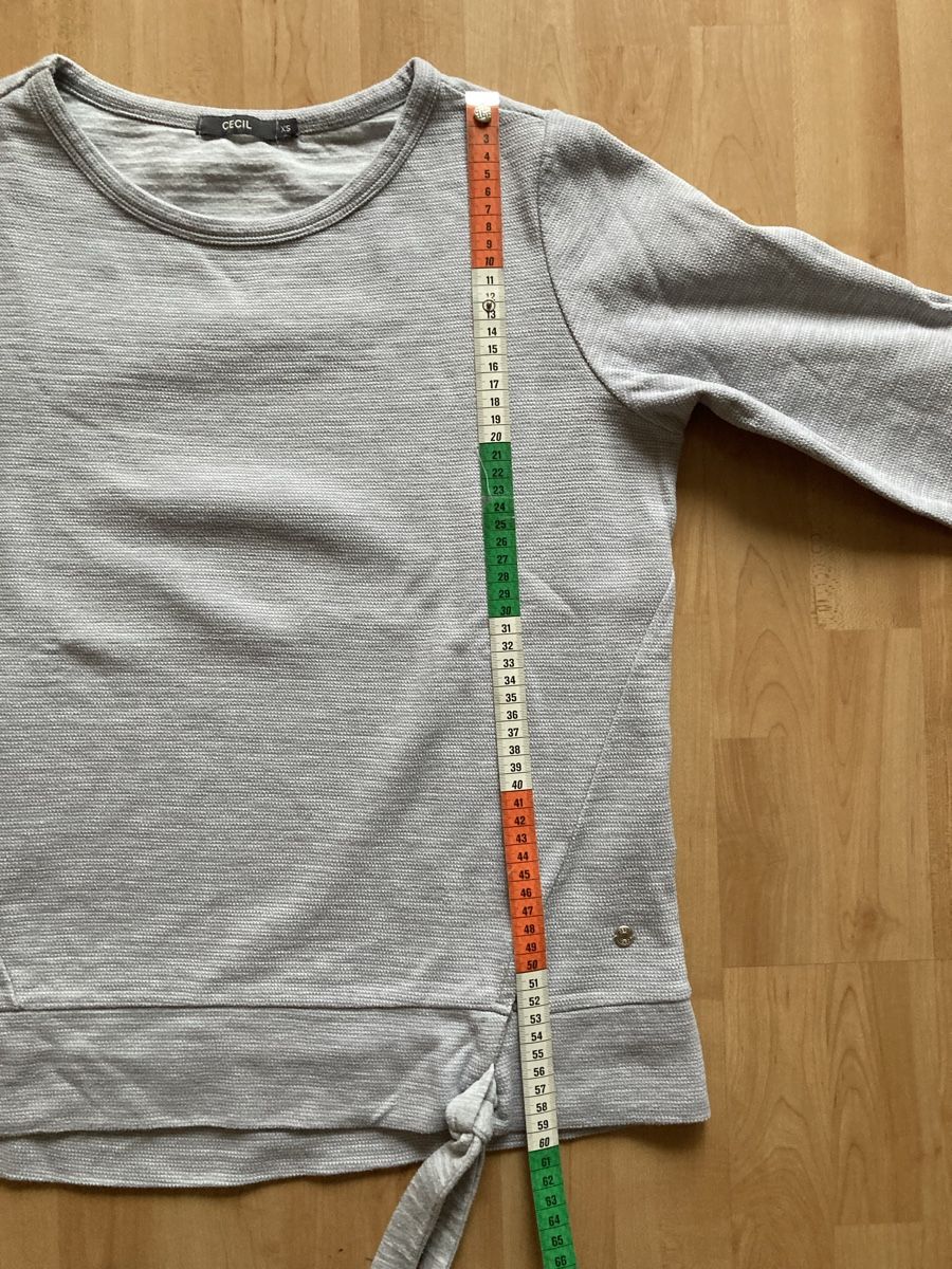 Cecil Pullover & Sweatshirts: graues cecil Sweatshirt mit 3/4 Ärmeln – Gebraucht aus Bönigen von Amsoldingen02 4