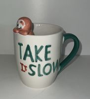 Faultier Tasse "Take it slow"