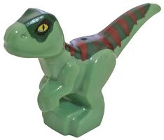 LEGO Jurassic World 37829pb09 Sand Green Dinosaur Baby Stand