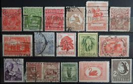 Australien Lot mit alten Werten XIV