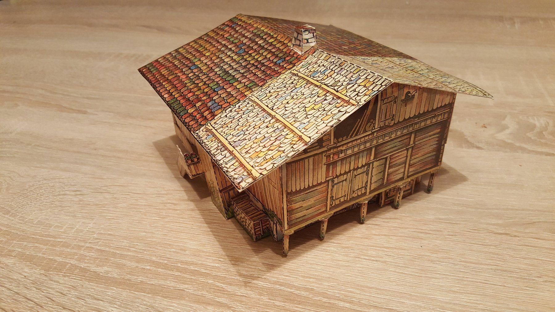 Kit di modellismo & Modellini statici: Modellbogen "Berner Bauernhaus" im Massstab 1:90 – Usato da Luzern venduto da orl_fdy8 2