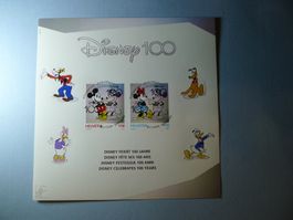 2023 100 Jahre Walt Disney ET Vollstempel Sonderblock
