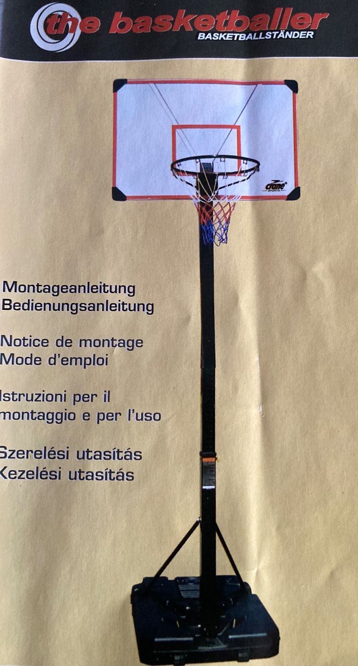 Basketballkörbe: Basketballkorb  höhenberstellbar - original verpackt – Neu und originalverpackt aus Effingen von Fylarama 5