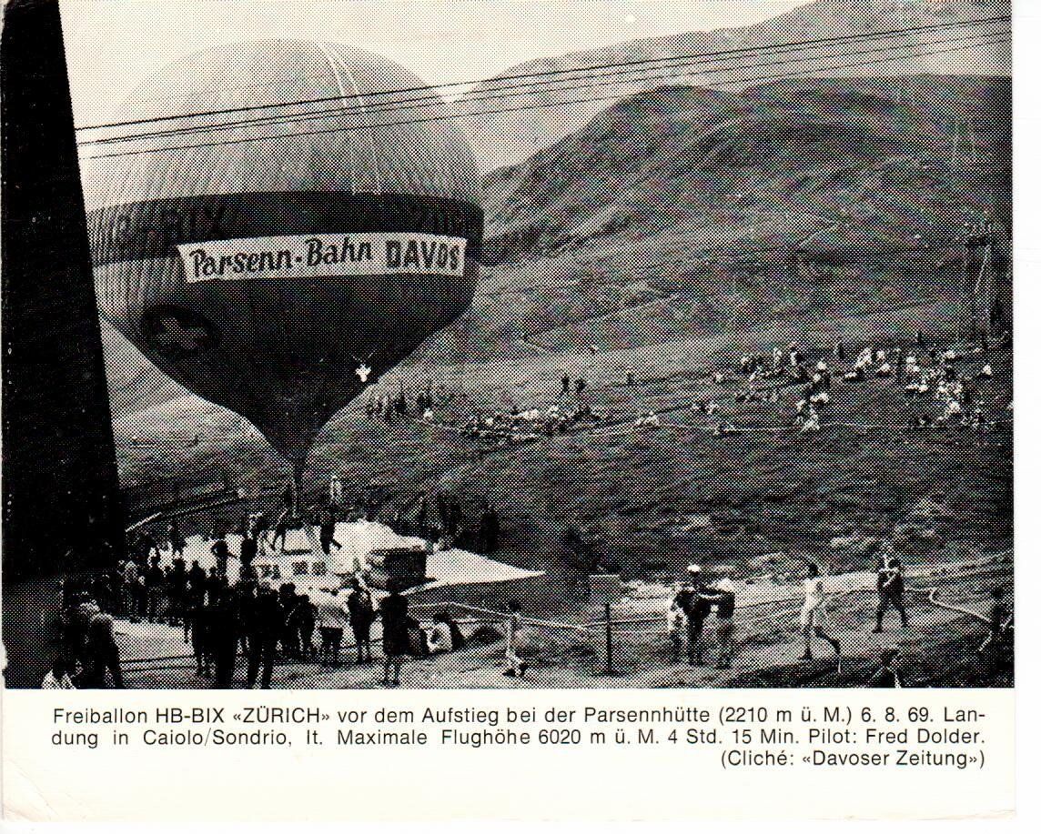 Cartes postales: Ballonpostkarte – D'occasion à Wolhusen par Curver9
