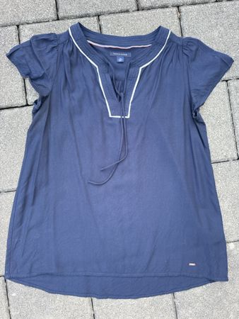 Tommy Hilfiger Damen Oberteil dunkelblau Grösse XS neuwertig