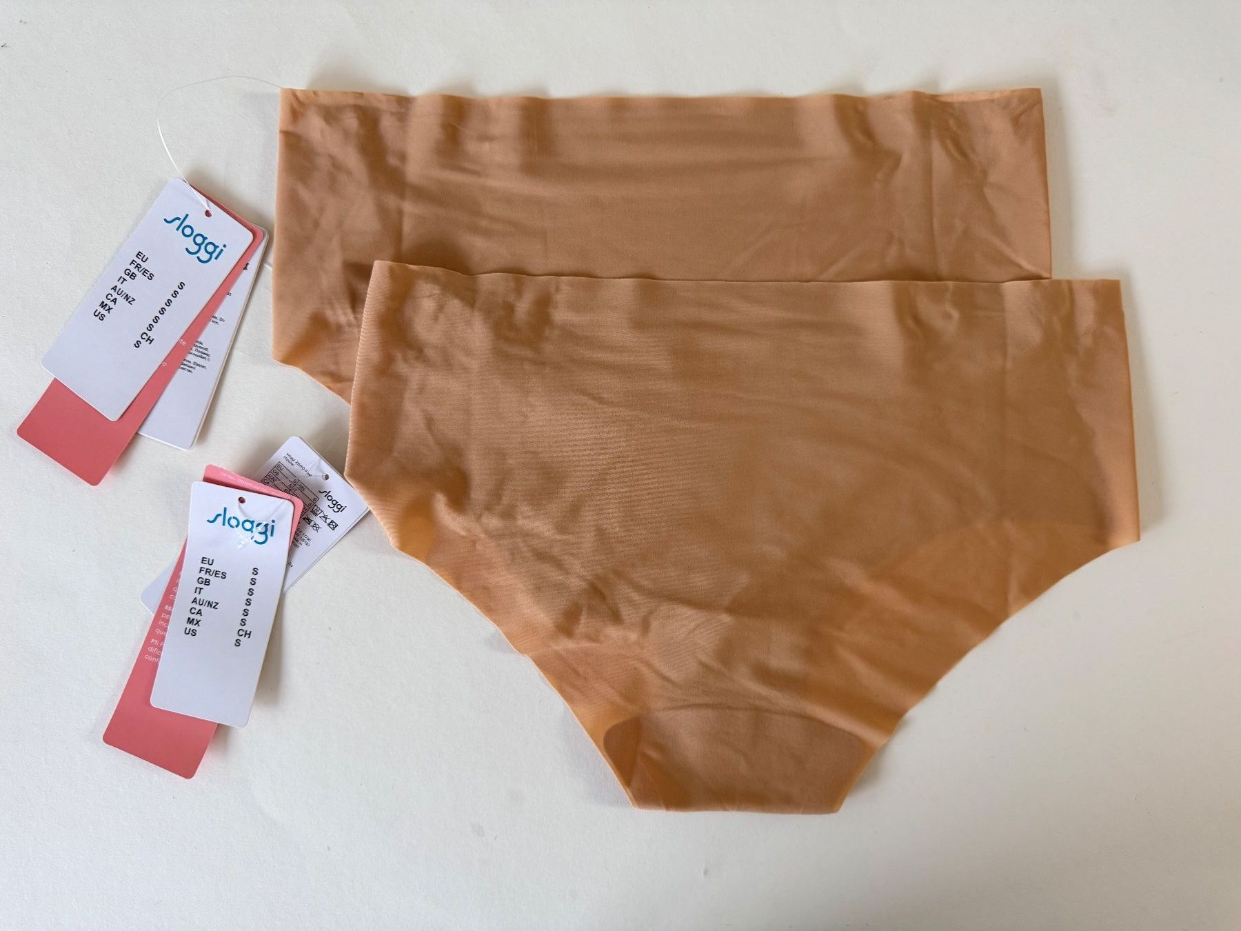 Sloggi Altra biancheria intima: SLOGGI, Hipster ZERO FEEL, Grösse S, 2 Stück in Hellbraun – Nuovo e nell'imballaggio originale da Rudolfstetten venduto da gst_g7xl 2