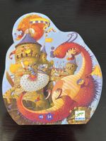 Puzzle DJECO Valliant & der Drache (54 Teile) -Top Zustand!