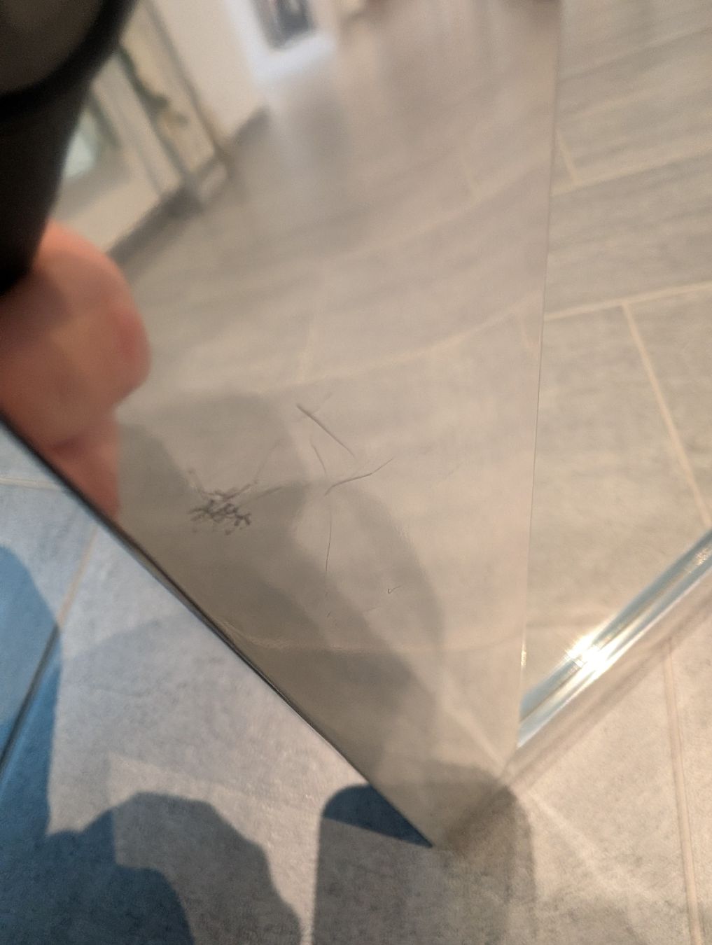 Specchi: Standspiegel mit silbrigem Rahmen – Usato da Wiezikon b.Sirnach venduto da Romsche 2