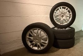 4x original renault Laguna felgen