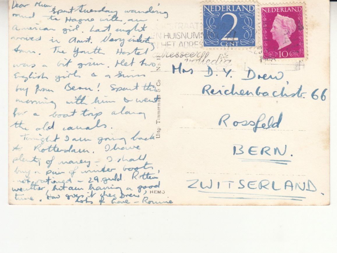 Cartoline postali: Amsterdam 1948 – Usato da Bürglen TG venduto da StampGraf 1