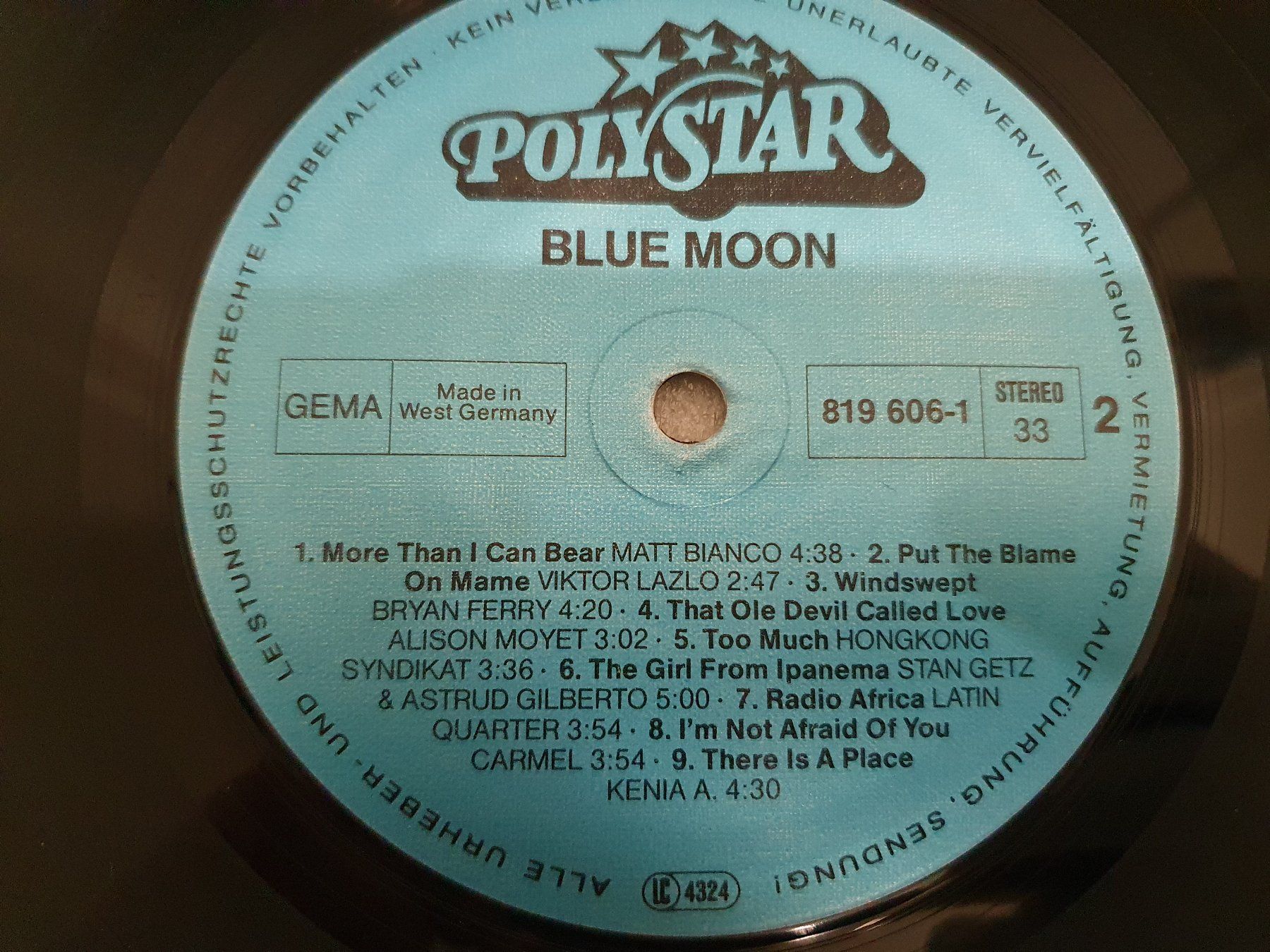 Dischi in vinile: Blue Moon – Usato da Uster venduto da Vinyl-Leidenschaft 5