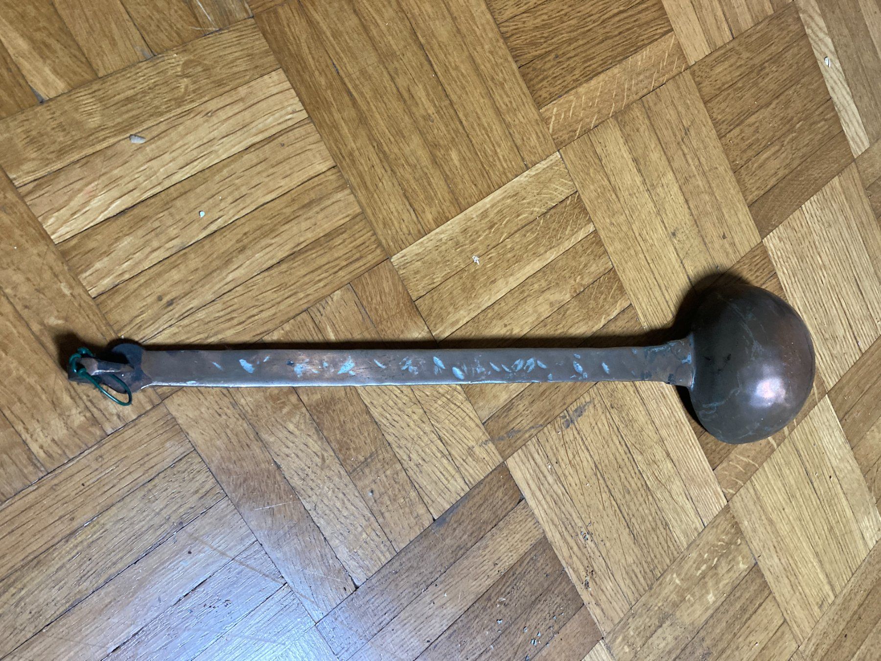 Alle Werkzeuge: VECCHIO MESTOLO  IN RAME 42 CM – Gebraucht aus Vezia von Aquarius_Age 1