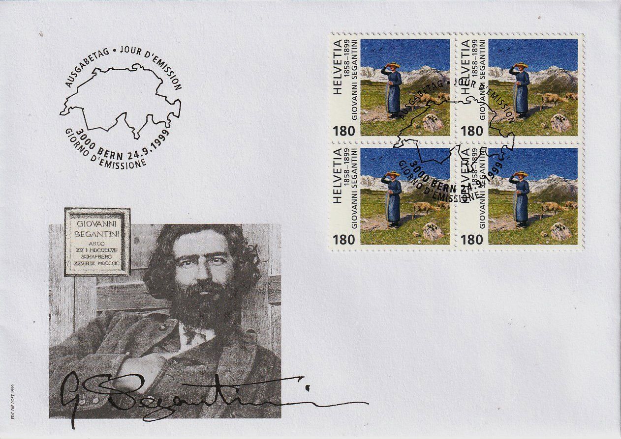 Tutti i francobolli: 1999 4er-Block ZNr. 982 – Usato da Arlesheim venduto da gaugi43