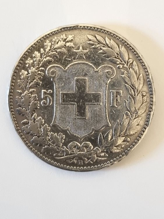 5 Fr suisse 1889 Kaufen auf Ricardo