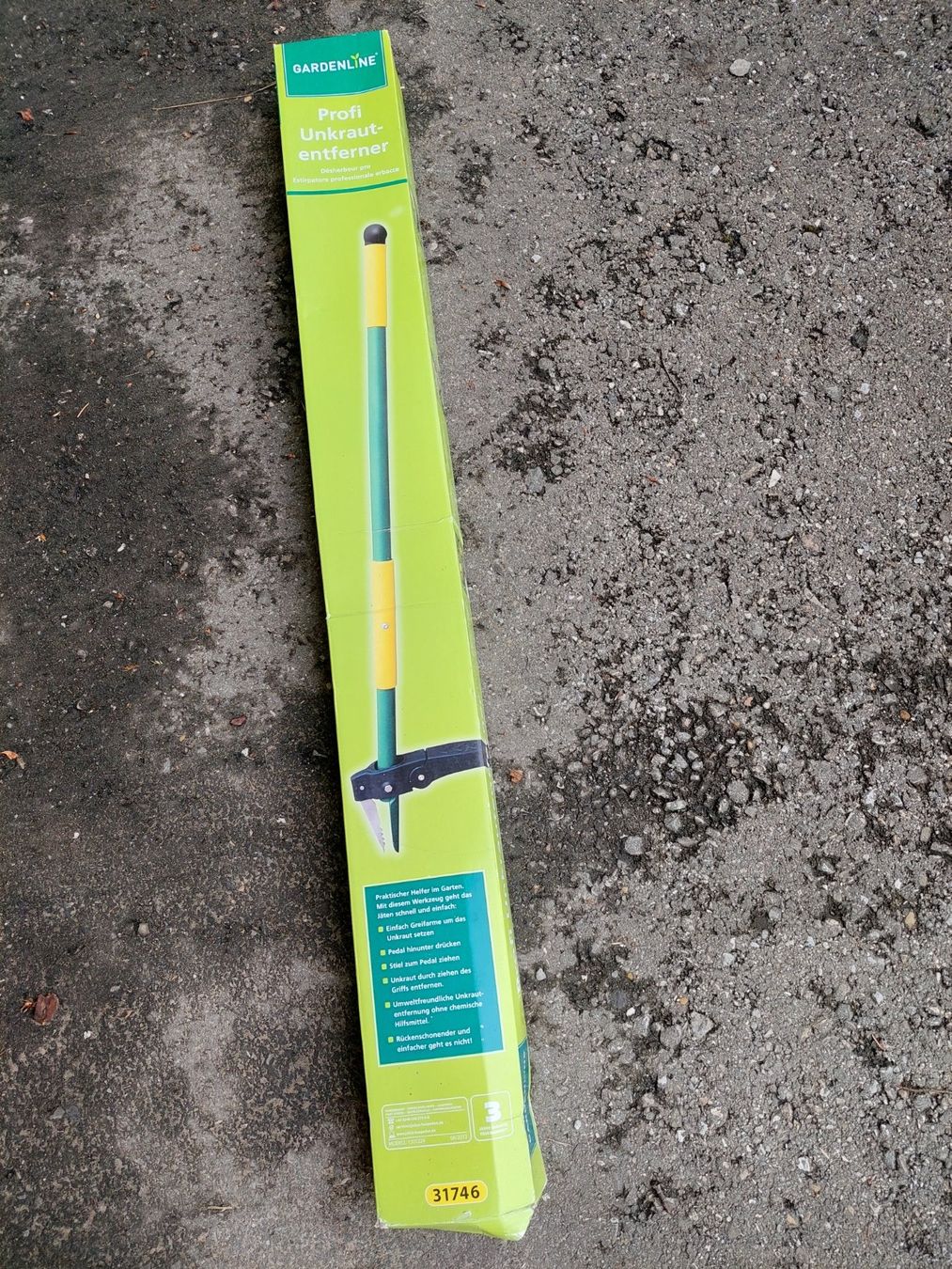 Tagliaerba: GARDENLINE PROFI UNKRAUT ENTFERNER OVP – Nuovo e nell'imballaggio originale da Huttwil venduto da Kunterbuntli 3