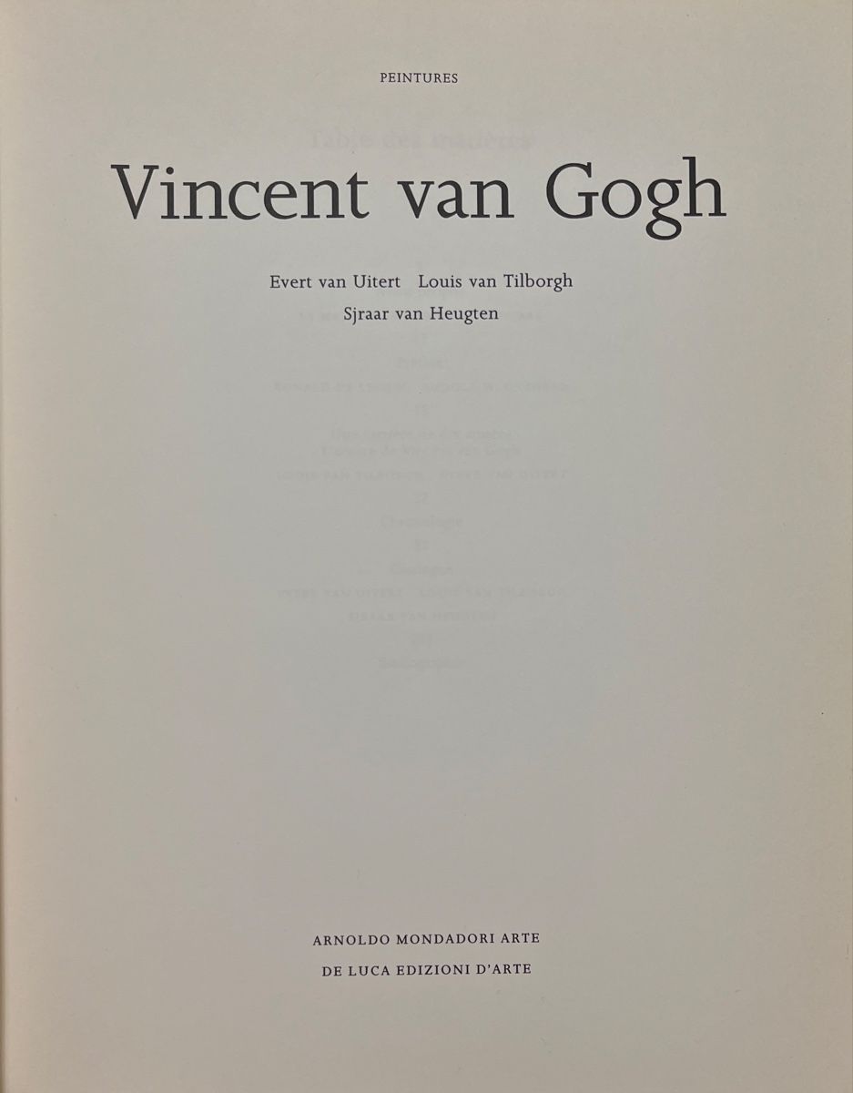 Libri: 2 livres Vincent Van Gogh – Usato da Vétroz venduto da Chrisbad60 5
