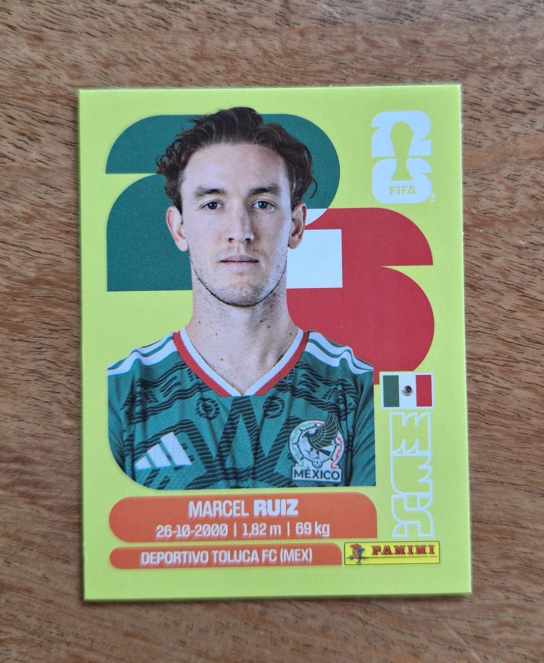Panini Carte collezionabili: Panini Marcel Ruiz MEX 12 – Nuovo (secondo la descrizione) da Romanens venduto da Crocette