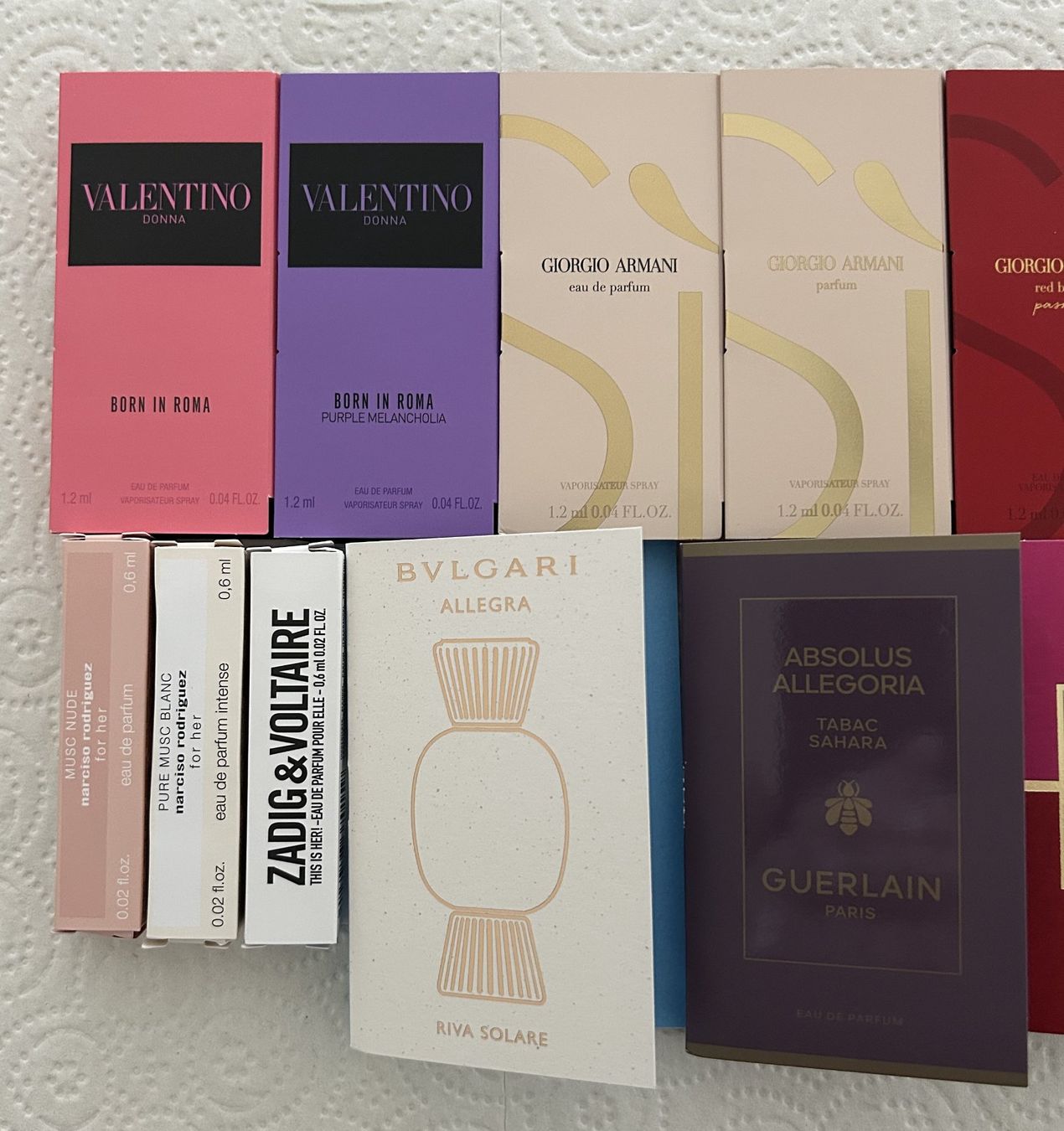 Valentino Profumi & Eau de Toilette: Set Duftproben (14 Stück) – Nuovo e nell'imballaggio originale da Rheinfelden venduto da Boutique_Luxe 1