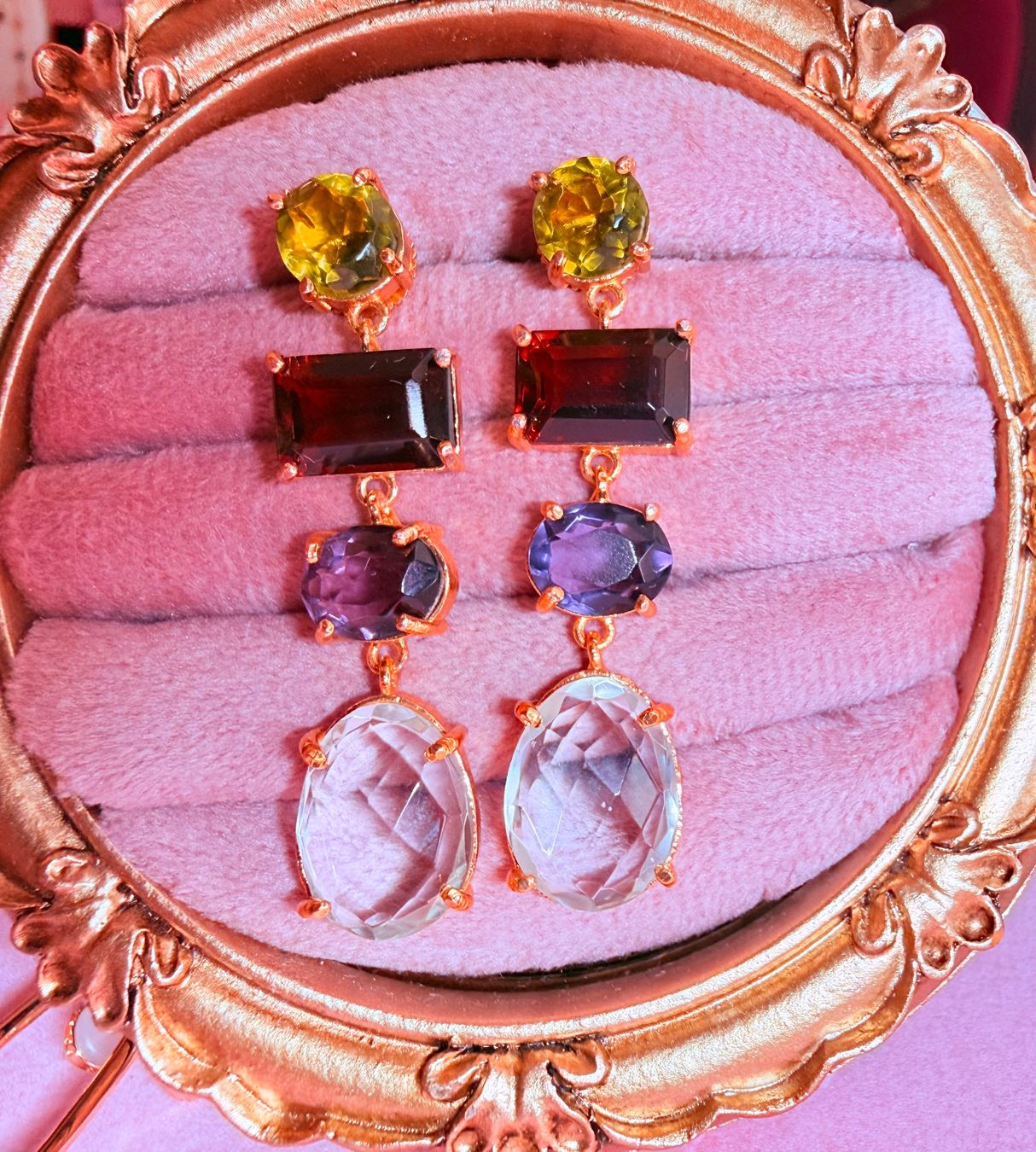 Ohrringe & -stecker: Paire de boucles d'oreilles multicolores – Neu und originalverpackt aus St-Maurice von Sandrinette123 2