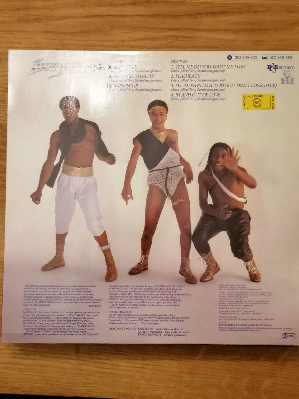 Dischi in vinile: LP - Imagination Body Talk - Vinyl 1981 – Usato da Basel venduto da vintagecollector 1