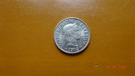 5 Rappen 1904 Unz/Stgl