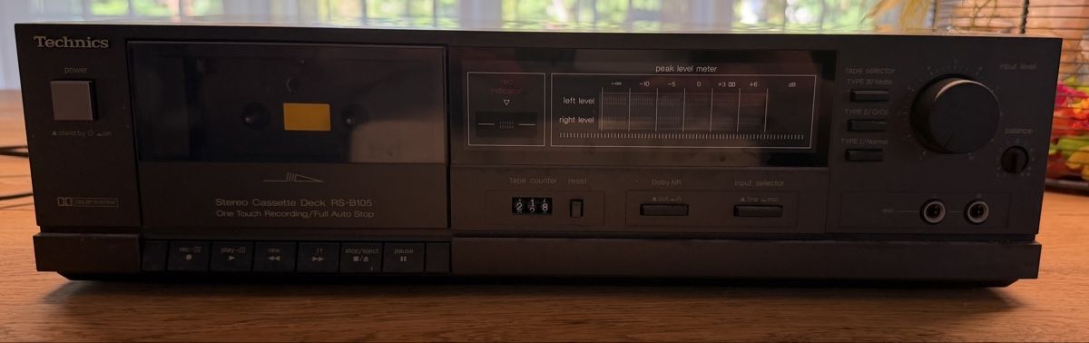 Technics Lettore multimediale & Streamer: Technics RS-B105 Kassetten-Deck guter Zustand – Difettoso da Wikon venduto da Frazzbass