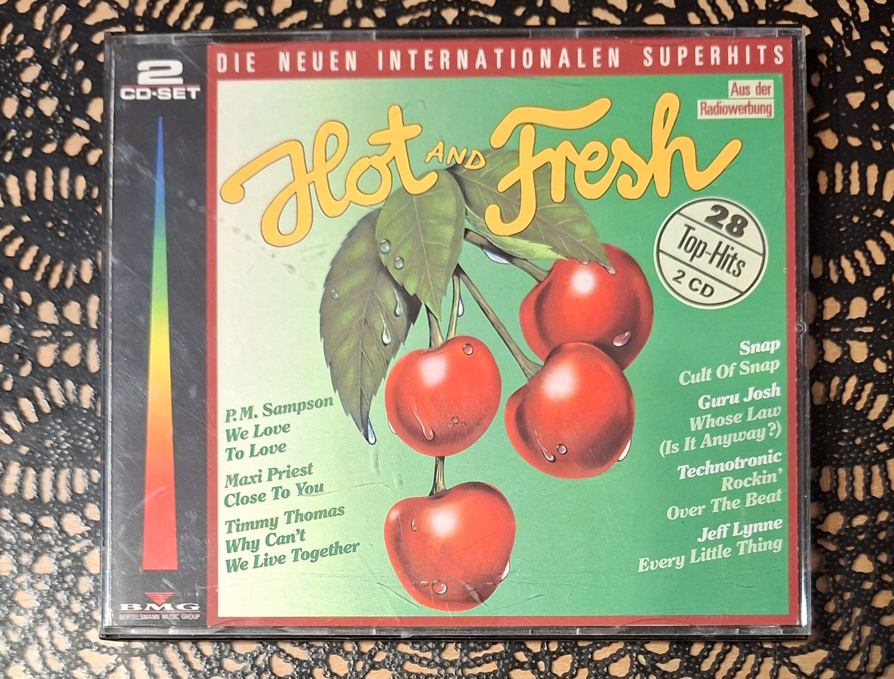 CD: Hot And Fresh Vol.4, DE 2CD Hit Compilation Sampler 1990 – Usato da Schönenberg TG venduto da Gregolino76