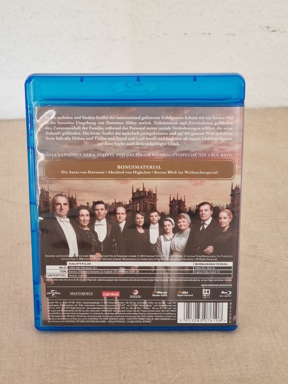 Tutti i DVDs: Downton Abbey Staffel 6 Blu-ray – Usato da Pratteln venduto da heinz321 1