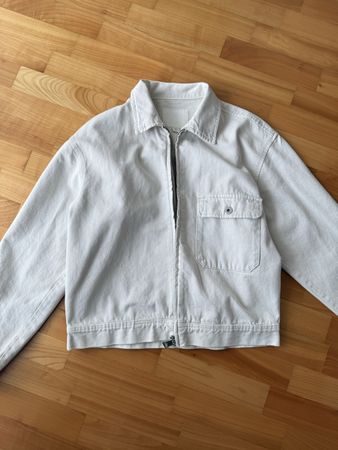 Zara Jeansjacke weiss, Gr. S - neuwertig!