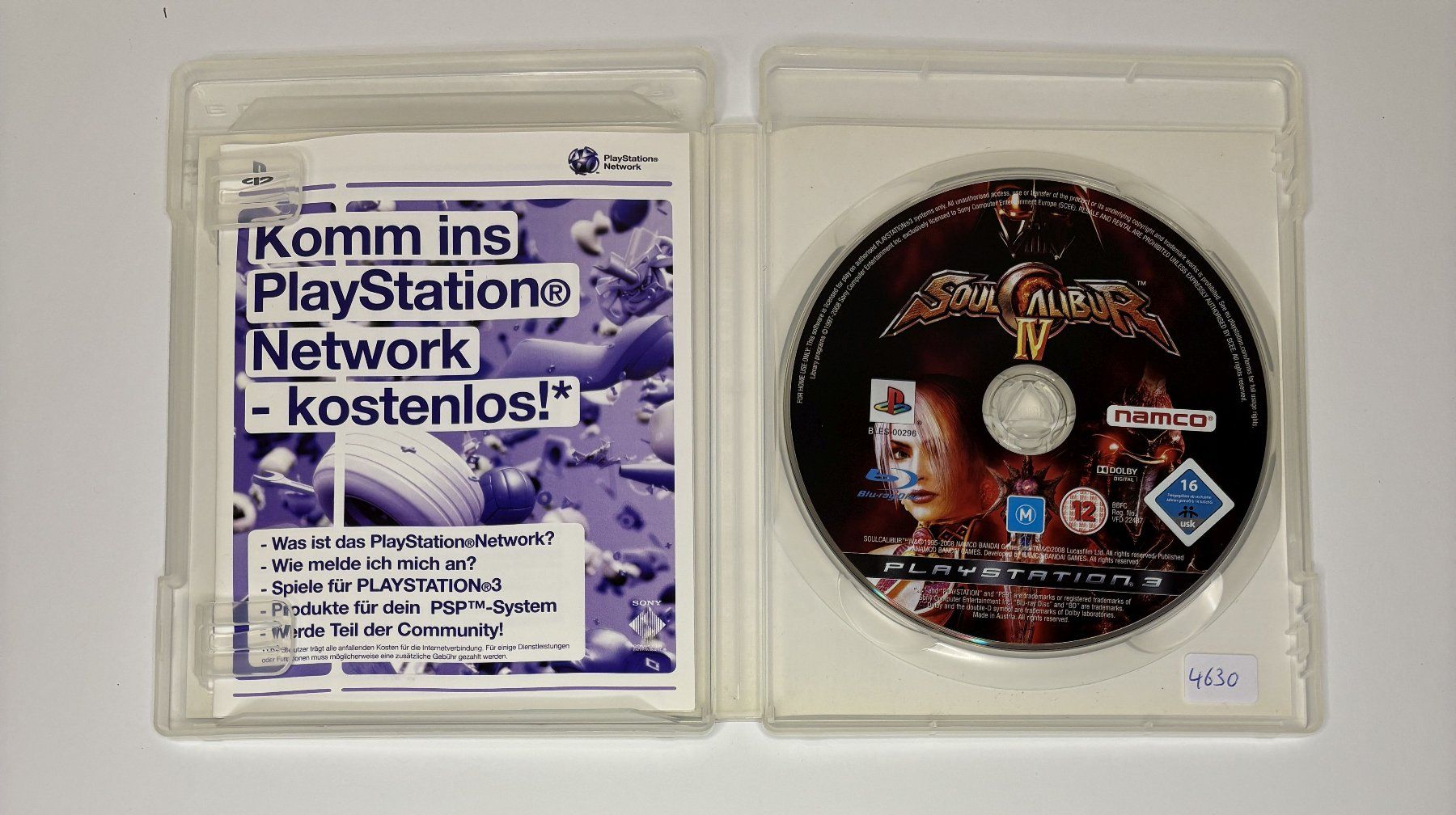 Giochi: PS3 - SoulCalibur IV – Usato da Allschwil venduto da Bullach 1