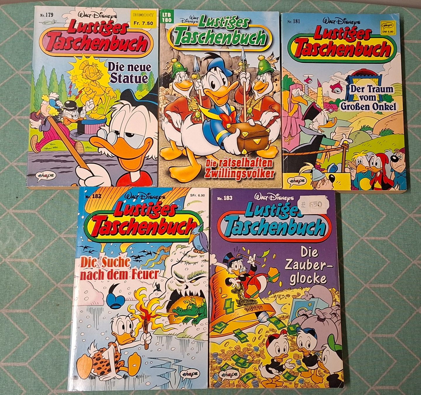 Fumetti: 10 Lustige Taschenbücher ab Fr.15.- – Usato da Bronschhofen venduto da Pummerlchen