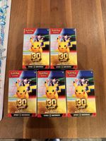 5X Pokémon 30 Jahre Booster Bundle Sealed