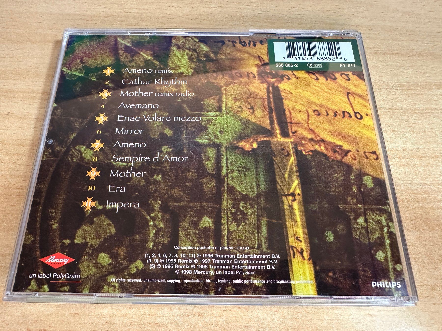 CD: P9 Era – Era – Usato da Rikon im Tösstal venduto da Alpenmutz 1
