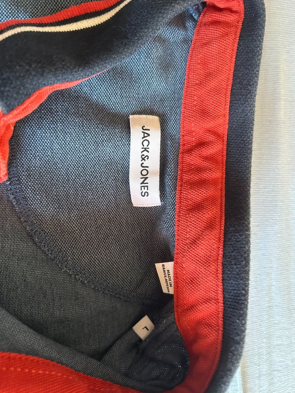 Jack & Jones Polo-Shirts: Jack & Jones Polohemd, Gr. L, Hellblau/Türkis – Gebraucht aus Oberkulm von RobinRetoMueller 1
