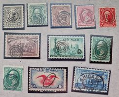 Briefmarken mit Sonderstempel