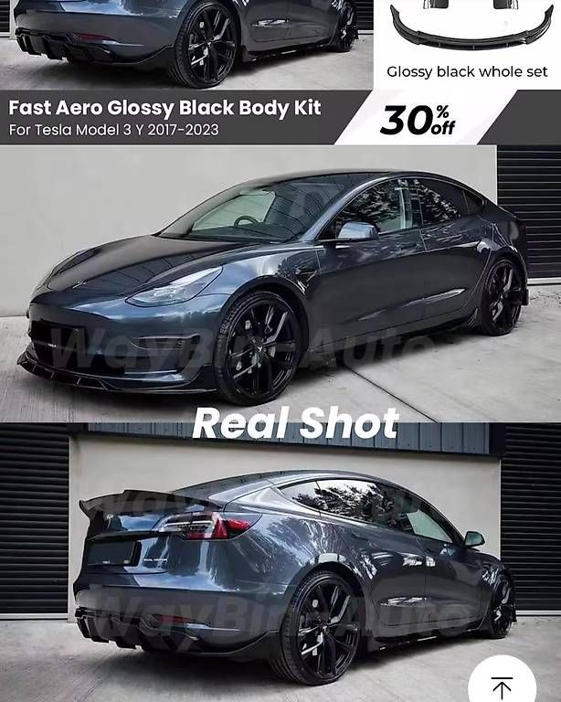 Alle Autoersatzteile: Tesla Model 3 Spoiler Bodykit  – Gebraucht aus Einigen von laramino 2
