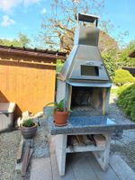 Garten Chemine mit viel Zubehör Drehbar und Backofen