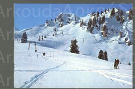 AK color Hornfluh Skilift BE Gstaad,Schönried ≈ 1989