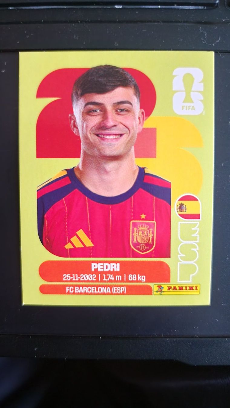 Panini Sammelbilder & Trading cards: Panini Sticker Pedri ESP 2026 – Neu (gemäss Beschreibung) aus Volketswil von mal_tqy9