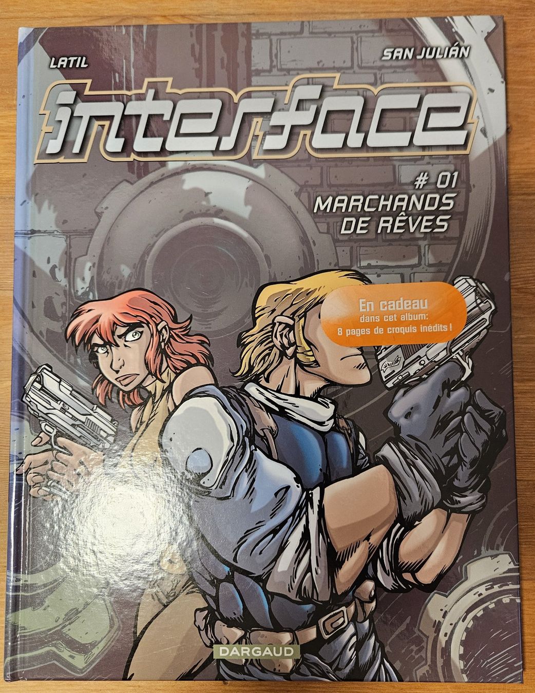 BD: Interface N 1 E.O. (T.T.B.E.) Marchands de rêves – D'occasion à Prévonloup par bitume1975