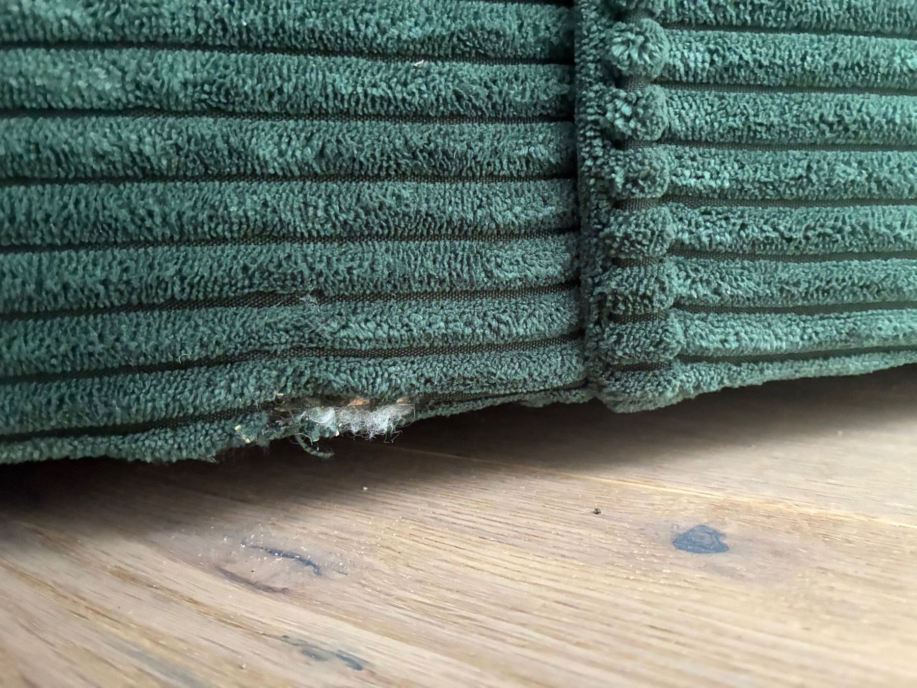 Divani: L-förmiges grünes Pascal Morabito Sofa – Usato da Zürich venduto da RFS92 8