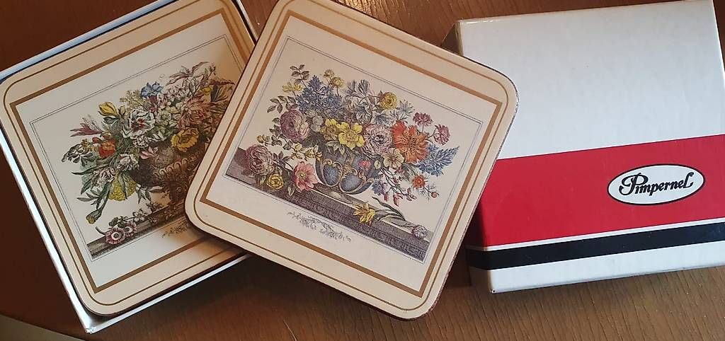 Sottobicchieri: Sottobicchieri inglesi marca Pimpernel – Nuovo e nell'imballaggio originale da Balerna venduto da cri_7ghl