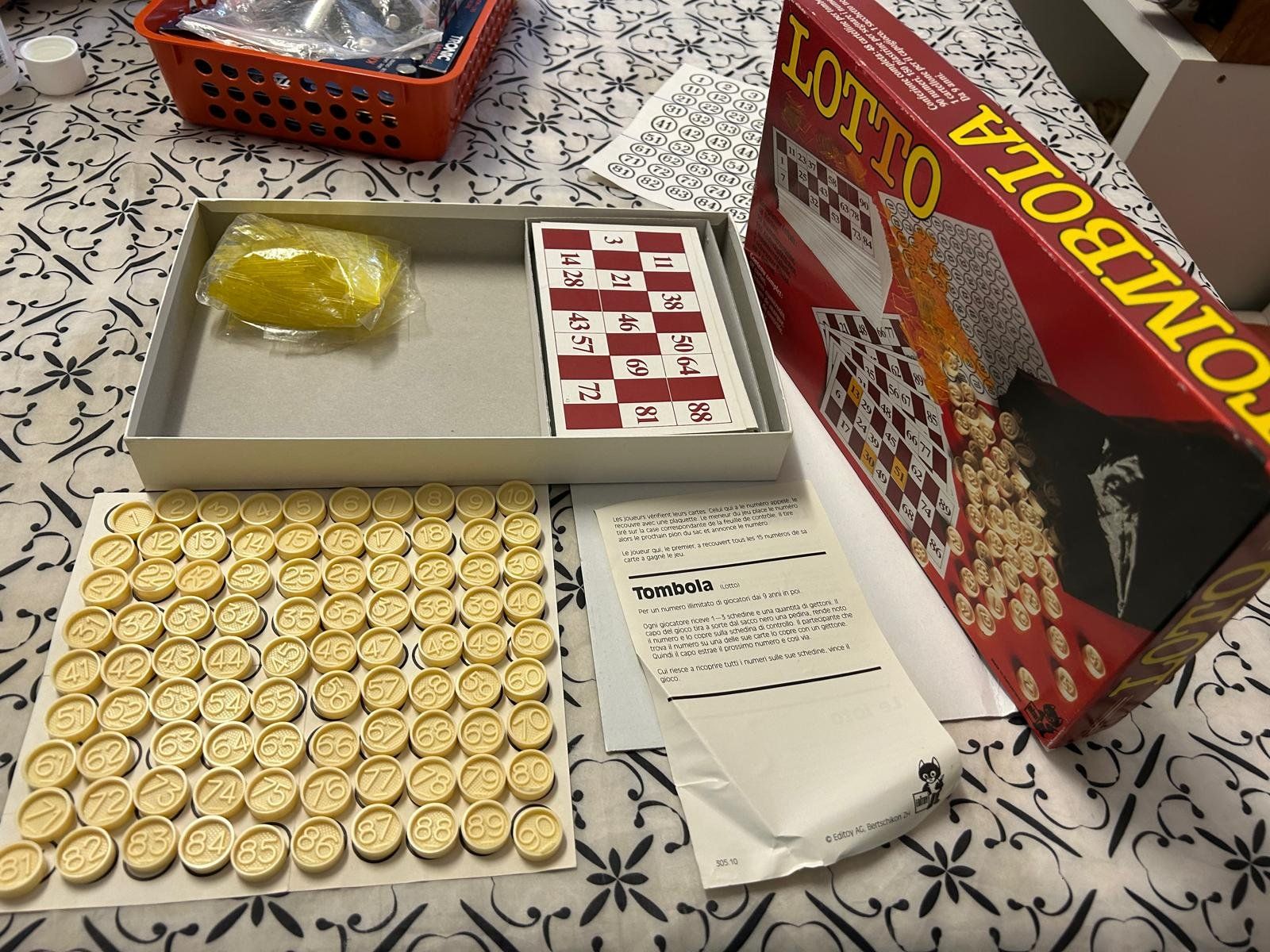 Giochi: Vecchio gioco da tavolo "Lotto/Tombola" – Usato da Melano venduto da H-Sara