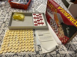 Vecchio gioco da tavolo "Lotto/Tombola"