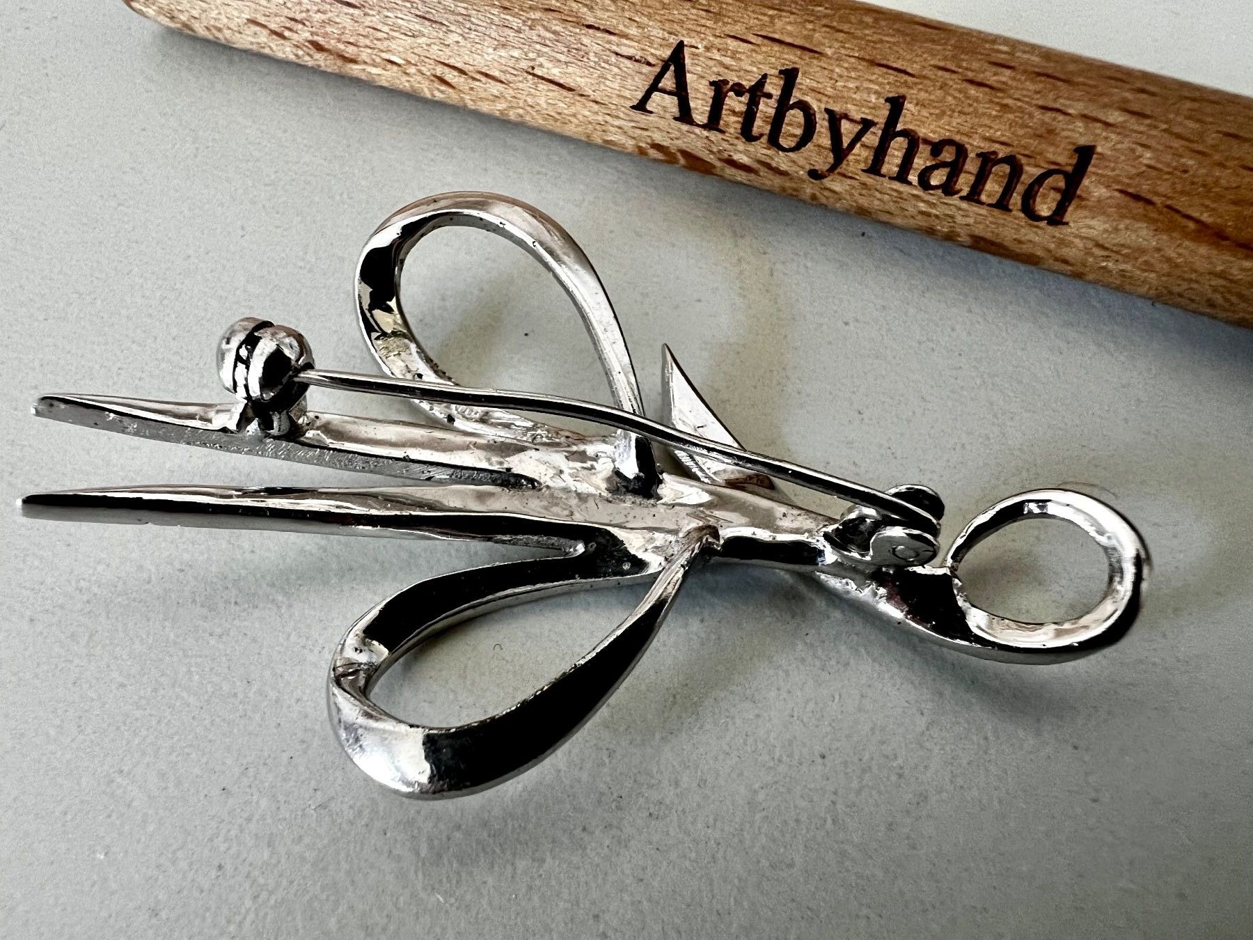 Spille & Fermagli: Antike Brosche Silber 800 mit Markasiten - Art Deco - 5.5cm – Usato da Ruswil venduto da artbyhand 6