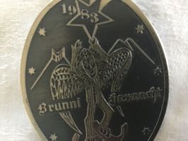 Fasnachtsplakette 1983 Brunni Engelberg