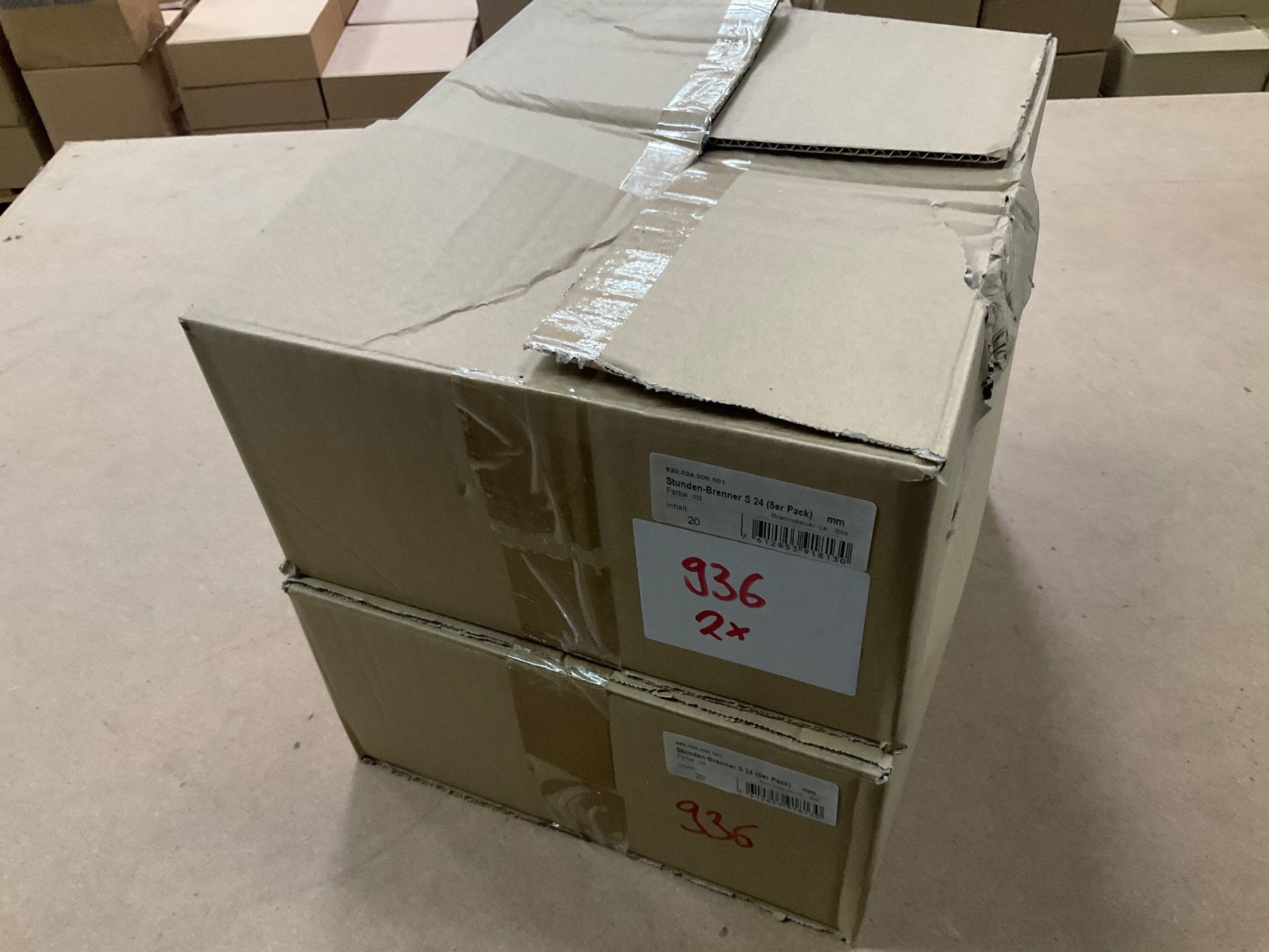 Kerzen: 936 Posten Stundenbrenner aus Liquidation – Neu (gemäss Beschreibung) aus Derendingen von Meisterstuecke 5