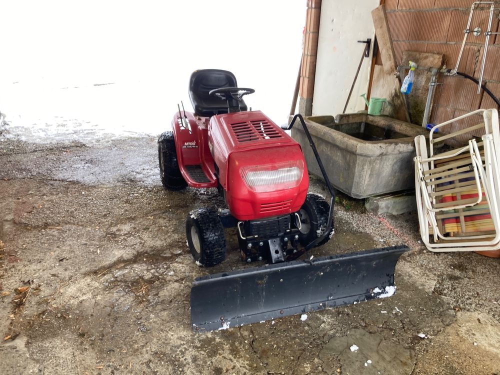 Kit chasse-neige pour tracteur tondeuse