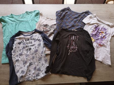 Kleiderpaket Shirts Girls 134/140 - 146/152